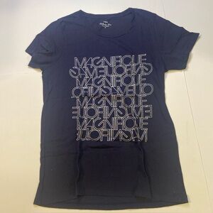 J Crew Collector Tee blue color size M